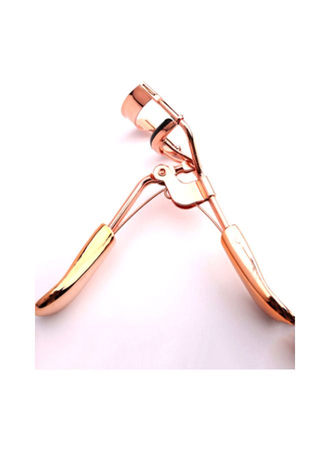 أداة ثني الرموش ذهبي وردي - Image 3