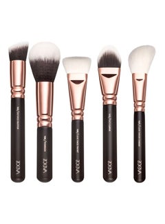 Zoeva 21-Piece Professional MakeUp Brush And Eyelash Set Brown/Black  - Image 2