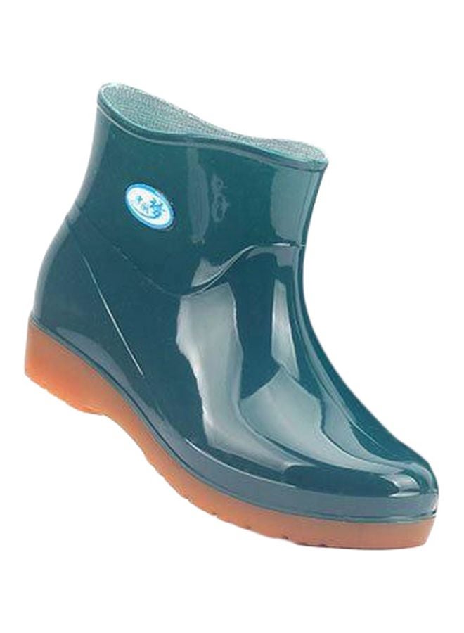 Slip-On Ankle Boots Green - Image 1