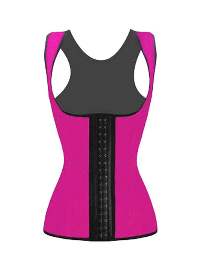 Sleeveless Corset Pink/Black - Image 1