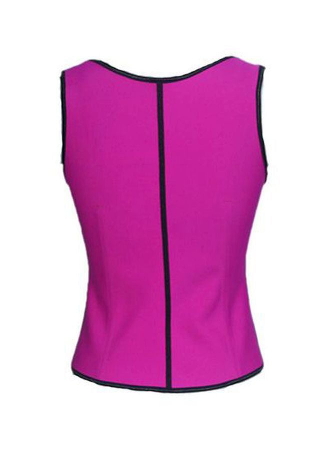 Sleeveless Corset Pink/Black - Image 2