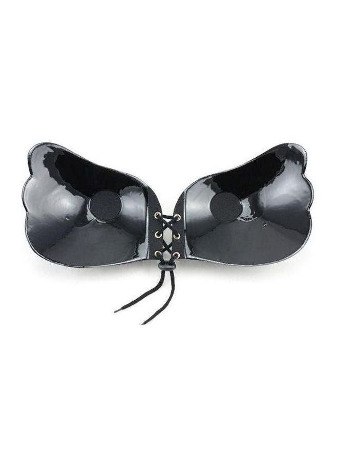 Silicone Stick-On Bra Black  - Image 2
