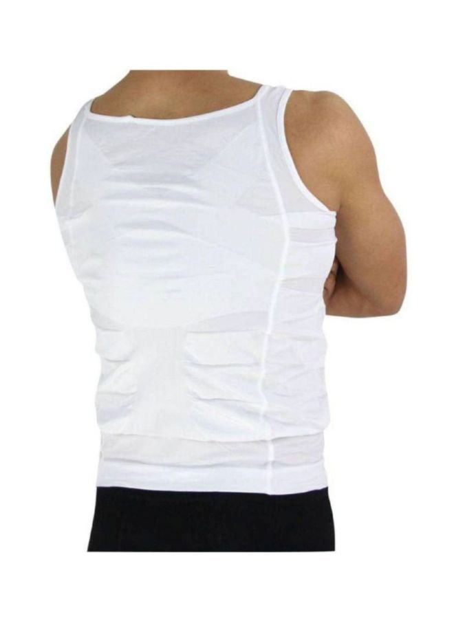 Slim& Lift Body Shaper Vest White - Image 2