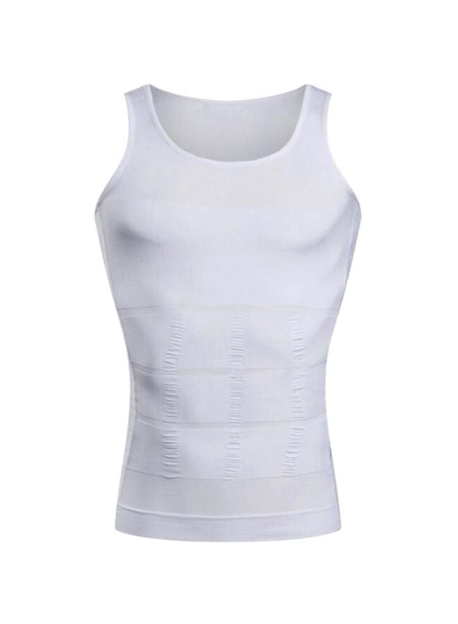 Slimming Body Shaper Vest White - Image 1
