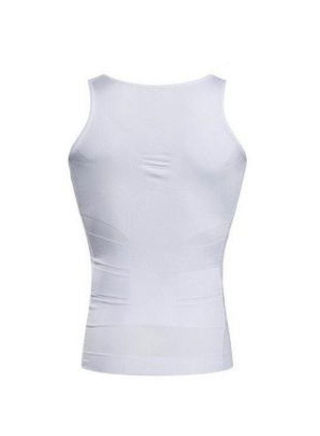 Slimming Body Shaper Vest White - Image 2