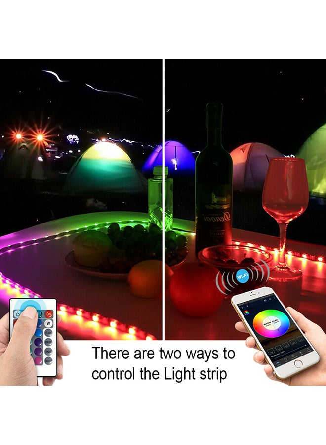 LED WIFI Intelligent RGB Strip Light Silver 0.3kg  - Image 2