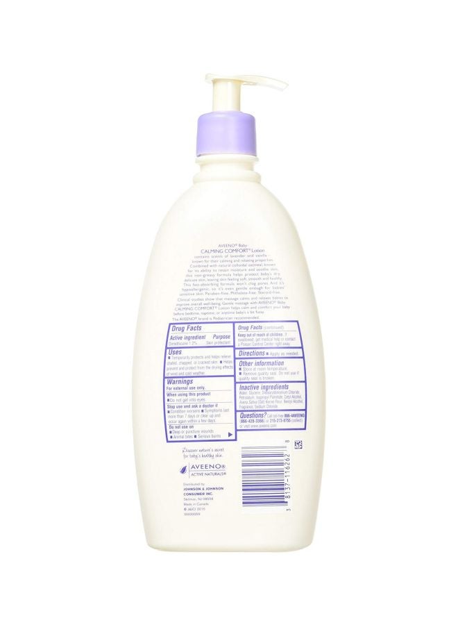 Aveeno Pack of 2 Lavender And Vanilla Scented Calming Comfort Lotion - Image 2
