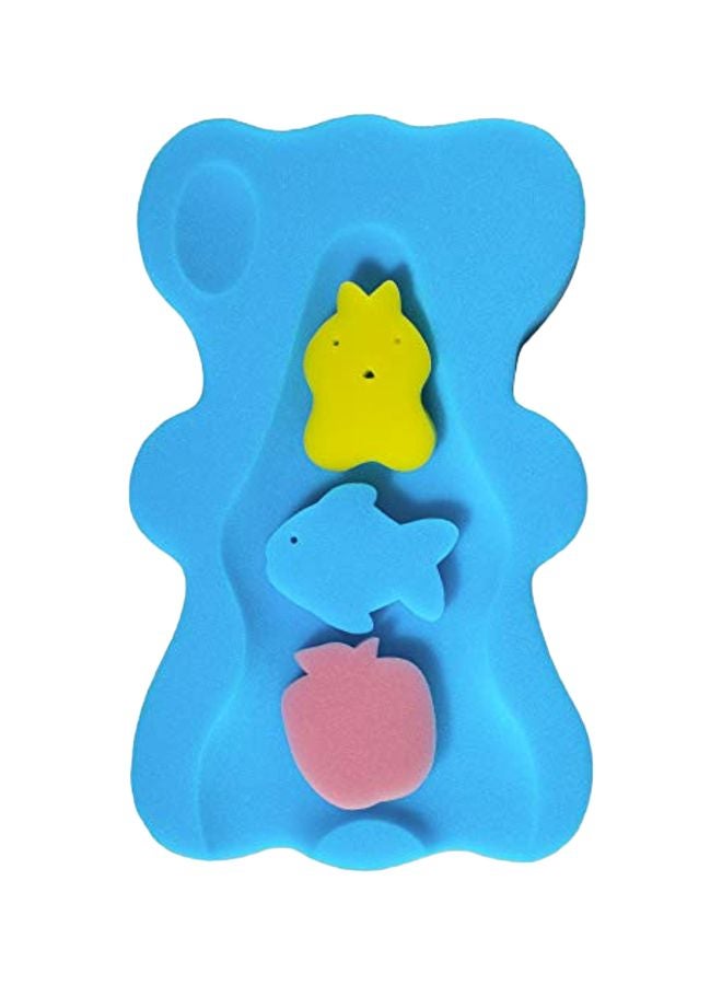 HALLO Bath Mat With Bath Sponge Set - Image 1