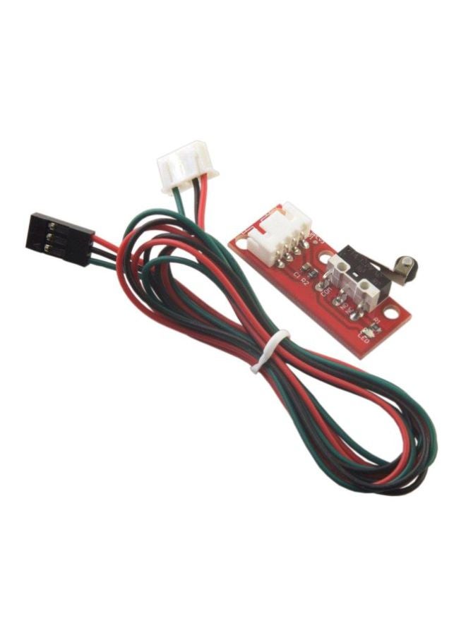 3-Piece Printer Mechanical Endstop Limit Switches With Cables Red/Black/Green  - Image 5