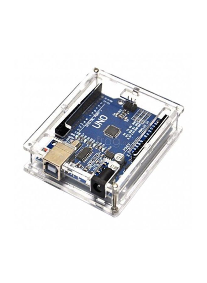 Generic - Acrylic Case For Arduino UNO R3 Clear - Image 1