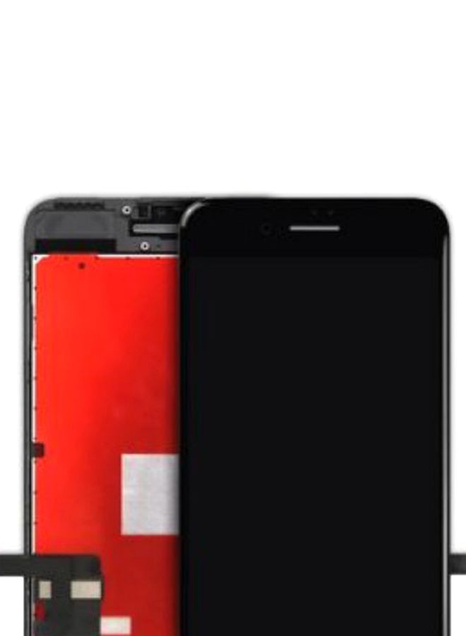 شاشة بديلة لهاتف أبل آيفون 7 بلس أسود / شفاف