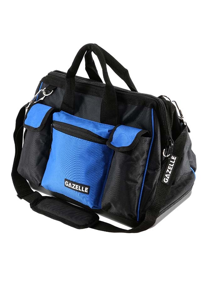 Gazelle Tool Bag Wide Open Mouth Blue/Black 16inch  - Image 1