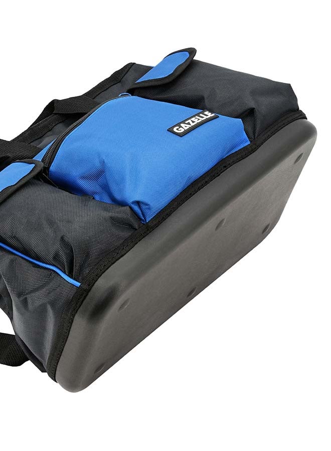 Gazelle Tool Bag Wide Open Mouth Blue/Black 16inch  - Image 3