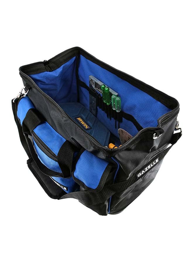 Gazelle Tool Bag Wide Open Mouth Blue/Black 16inch  - Image 4
