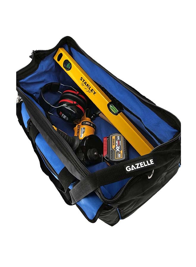 Gazelle 20 in Tool Bag Wide Open Mouth Blue/Black 20inch  - Image 4