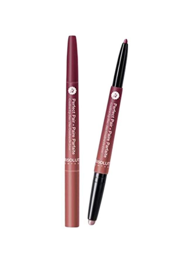 Absolute New York Perfect Pair Gradient Lip Duo Candied Apple 