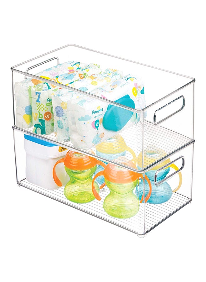 InterDesign - Refrigerator Storage Bin Container Clear - Image 1