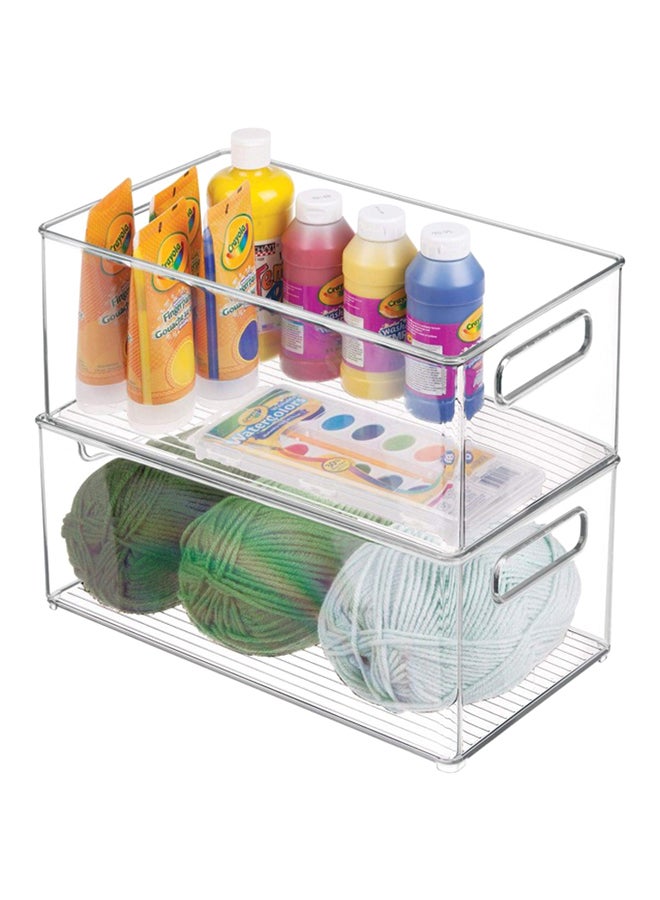 InterDesign - Refrigerator Storage Bin Container Clear - Image 1