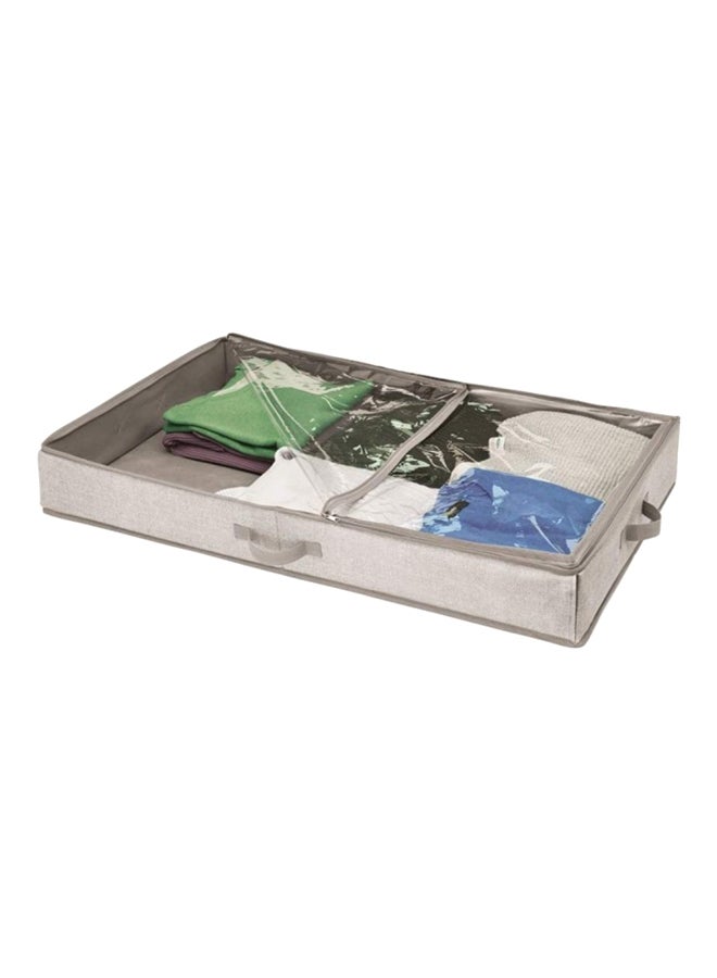InterDesign Aldo Under Bed Storage Box Organizer Grey - Image 3