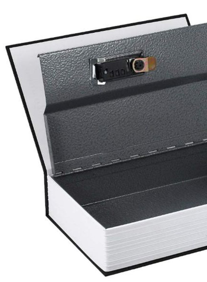 Beauenty Dictionary Diversion Book Security Hidden Safe Box With Combination Lock Black 24x5.5x15.5cm - Image 2
