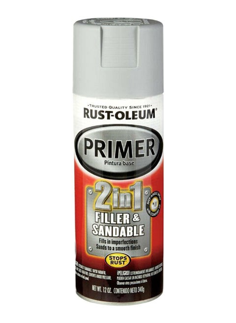 2-In-1 Filler And Sandable Primer Spray Grey 340grams