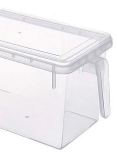 AIWANTO Food Storage Container With Lid And Handle Transparent  - Image 2