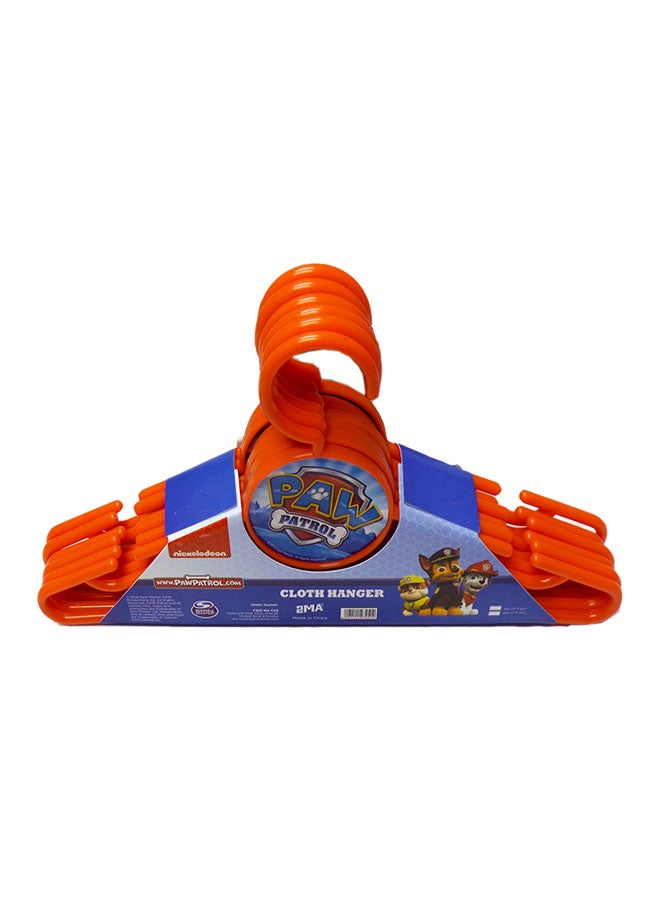 nickelodeon 6-Piece Paw Patrol Cloth Hanger Set Orange 33x4x18.5cm - Image 2