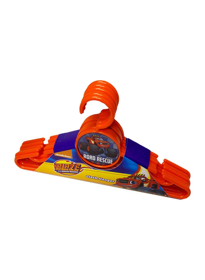 nickelodeon 6-piece Plastic Cloth Hanger Round Red 33x18cm - Image 4