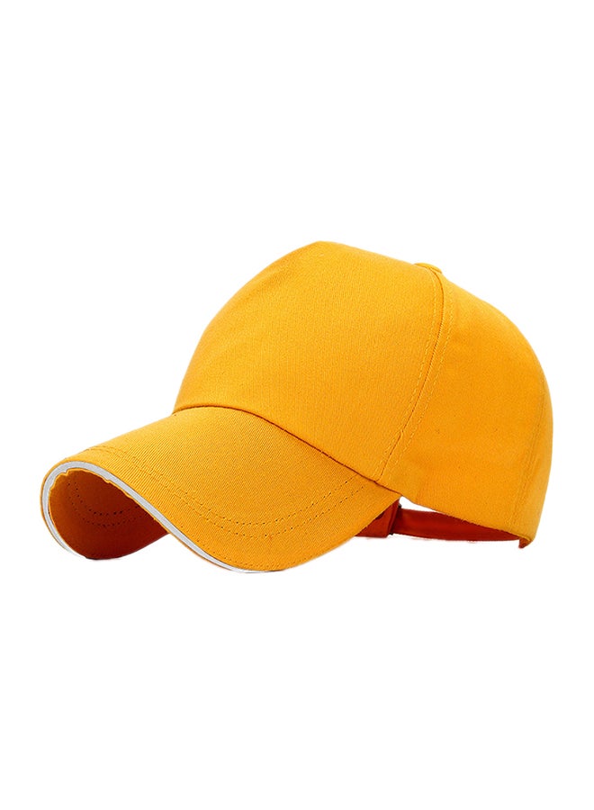 Baseball Snapback Cap Yellow 