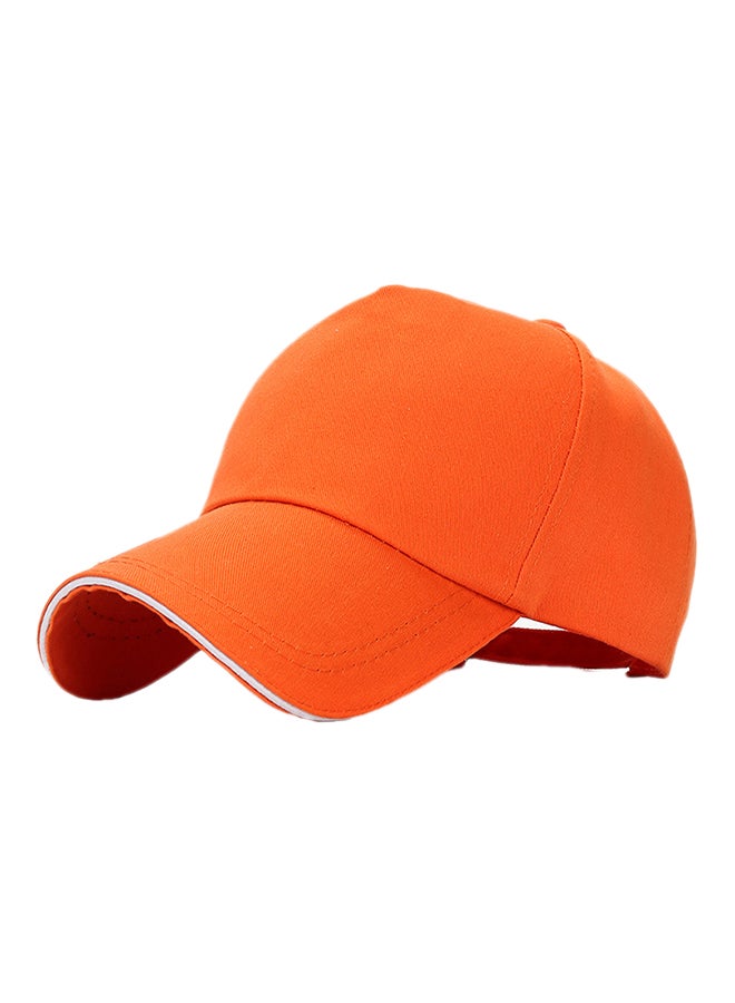 Baseball Snapback Cap Orange 