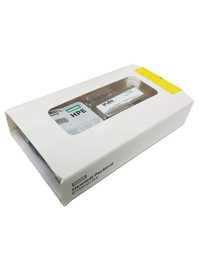 Aruba GLC-SX-MMF 1000 Base-SX XCVR Transceiver Silver/Gold/Black  - Image 2