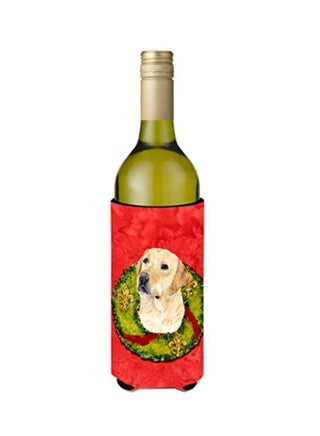 Labrador Printed Beverage Insulated Cover Red/Green/Beige 5.5x0.2x7inch - v1578307876/N33582345A_1