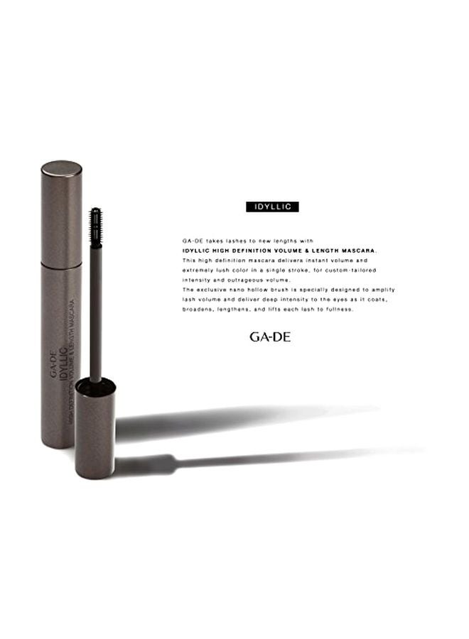 GA-DE Idyllic High Definition Volume And Length Mascara Black - Image 3