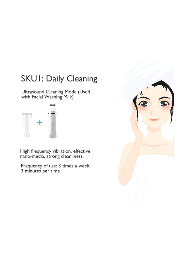 Generic Shovel Machine Pore Facial Cleaner White 350grams  - Image 2