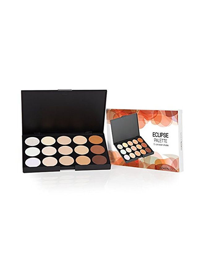 Eclipse Eyeshadow Palette Brown/Beige/White
