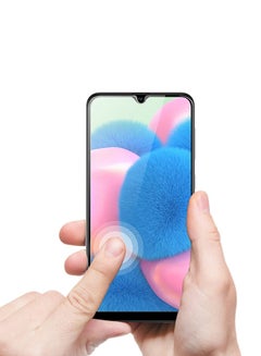 yopah Tempered Glass Screen Protector For Samsung Galaxy A30S Clear  - Image 3