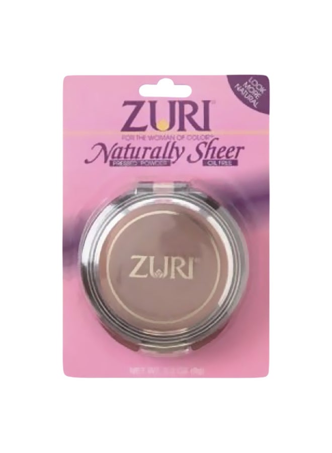Naturally Sheer Pressed Powder Soft Brown