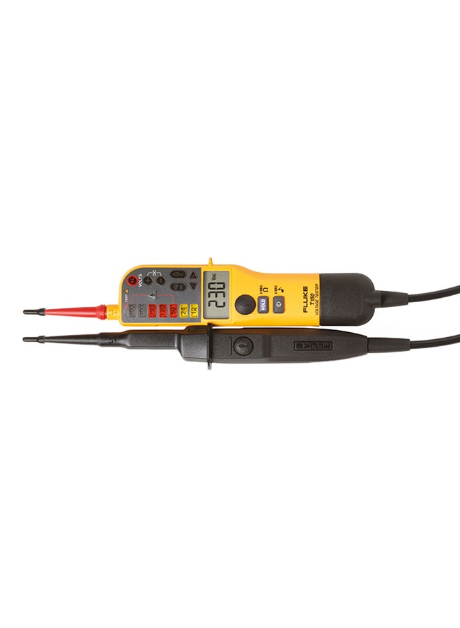 FLUKE - Two-Pole Voltage And Continuity Testers Yellow/Black/Red - Image 1