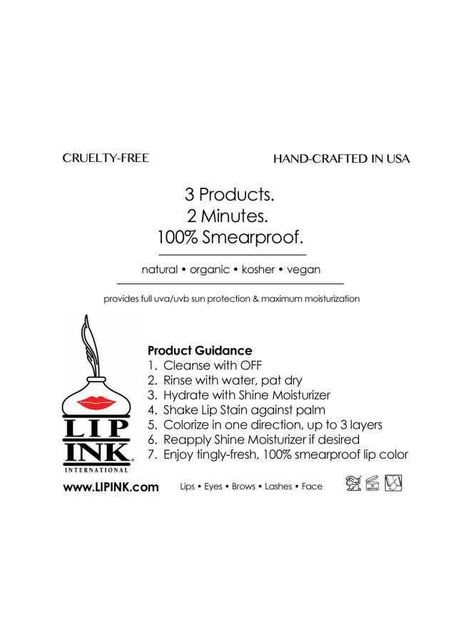 Lip Ink Liquid Shiny Lipstick Pink - Image 2