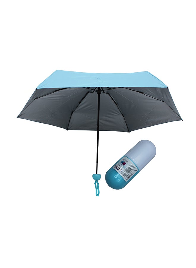 Hello Stylish Polyester Umbrella Sky Blue - Image 1