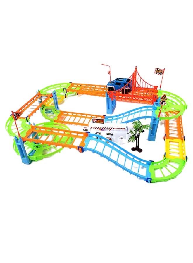 Electric Speed Car Race Track 38 x 24cm - Image 1