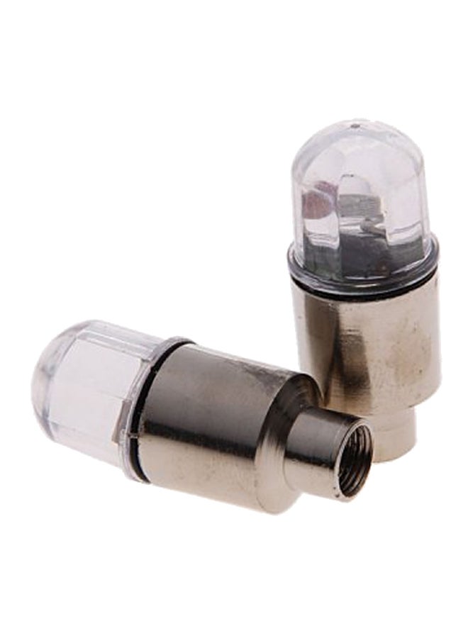 طقم مصابيح LED لإطار صمام السيارة، مكون من قطعتين - Image 1