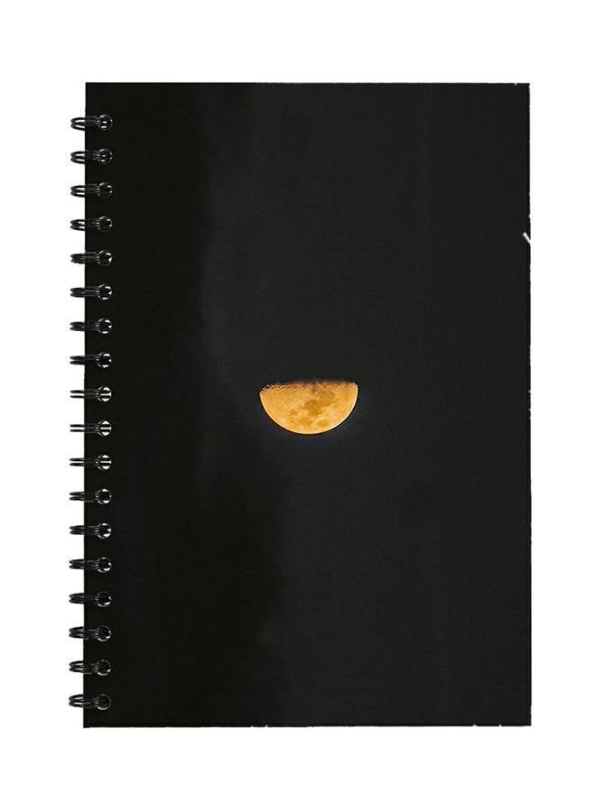 Generic - Printed A5 Notebook Black/Yellow - Image 1
