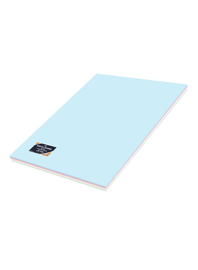 إف اي أس  مجموعة ألواح من الورق المقوى مكونة من 100 قطعة مقاس 100×70 سم متعدد الألوان - Image 2