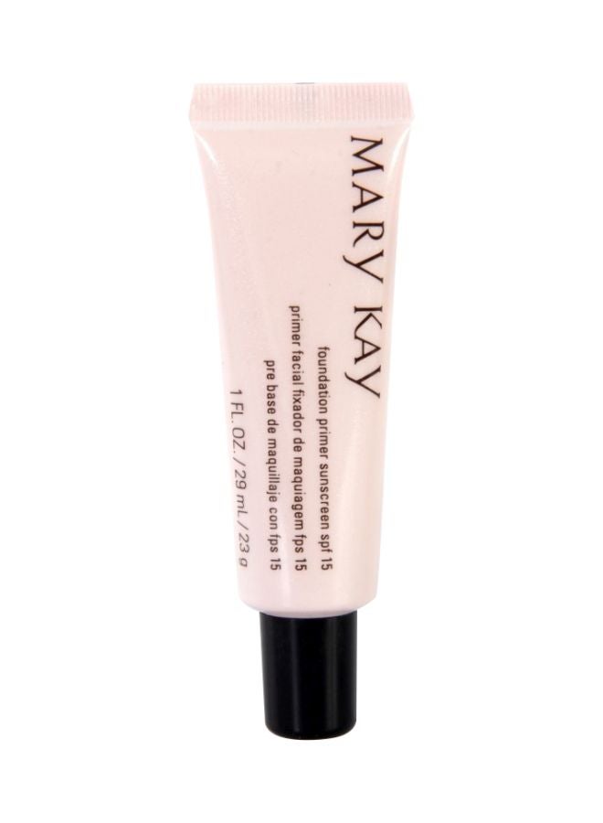 Mary Kay Foundation Primer Sunscreen Broad Spectrum SPF15 Clear 