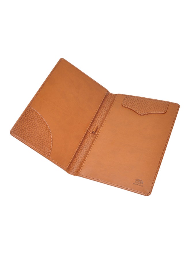 FIS - Executive Bill Folder With Magnet Flap Brown - Image 1