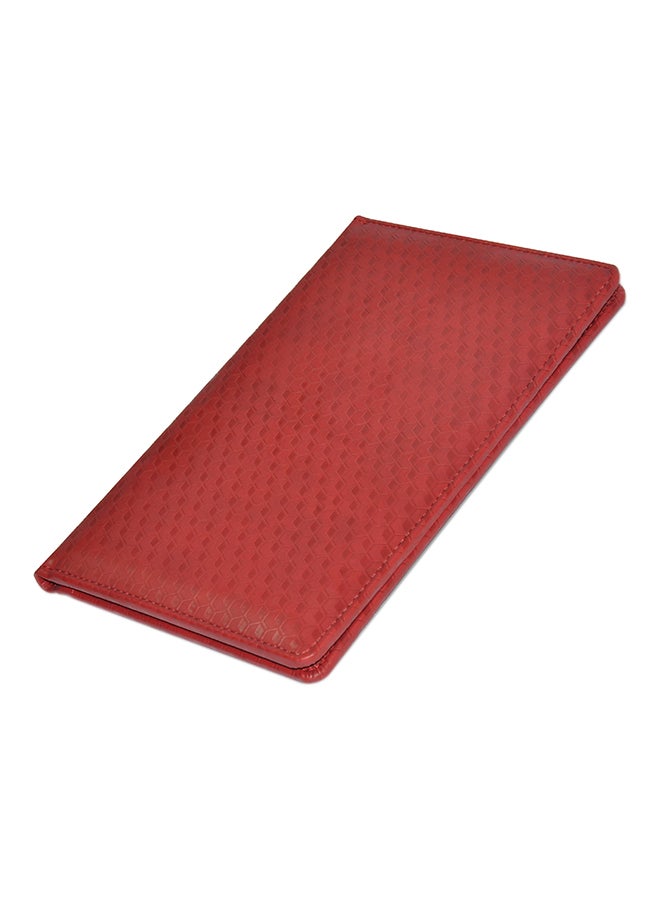 FIS Executive Bill Folder With Magnet Flap Maroon - Image 1