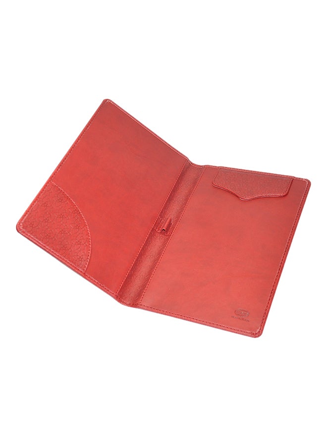 FIS Executive Bill Folder With Magnet Flap Maroon - Image 2