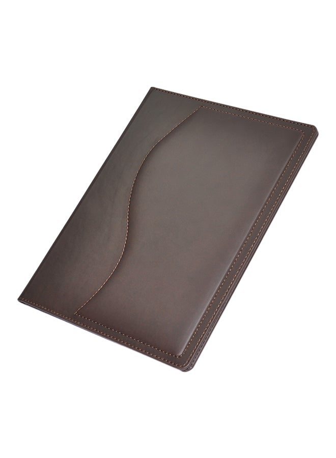 FIS A4 Certificate Folder Dark Brown - Image 1