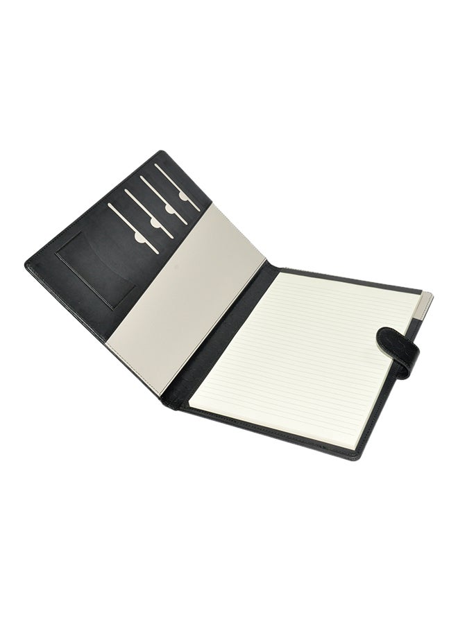 إف اي أس  حافظة ملفات إدارية مزودة بلوحة للكتابة أسود - Image 2